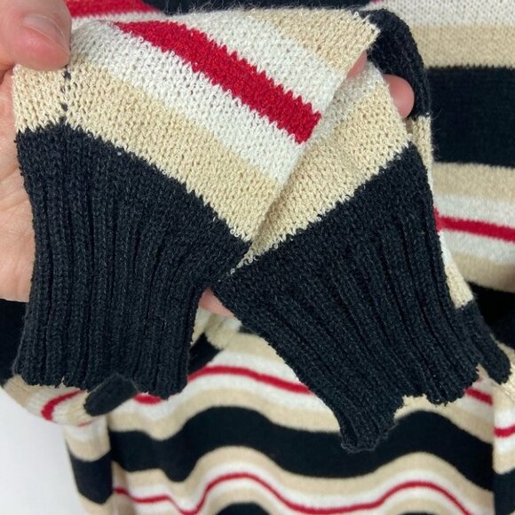Revolve Tularosa Chunky Knit Striped Sweater Size XXS‎ Crew Neck Robbins Boho - Picture 6 of 10